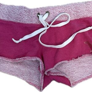 PINK Victoria's Secret Fuchsia Lounge Shorts Vintage y2k